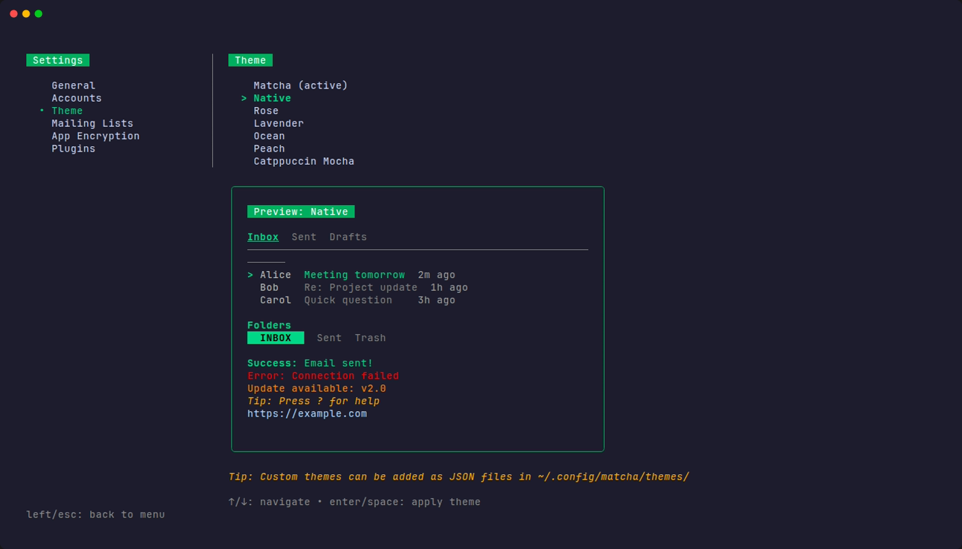 Theme Settings